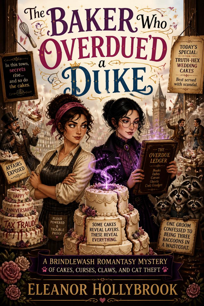 Cover of The Baker Who Overdue'd a Duke